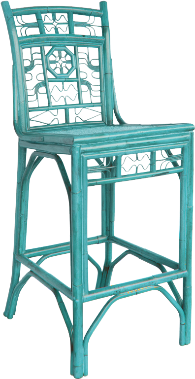 Cooled Blue Bar & Counter Stool - Chair (800x800), Png Download