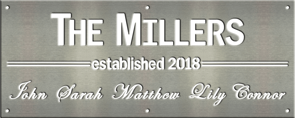 Personalized Signs - Calligraphy (1000x400), Png Download