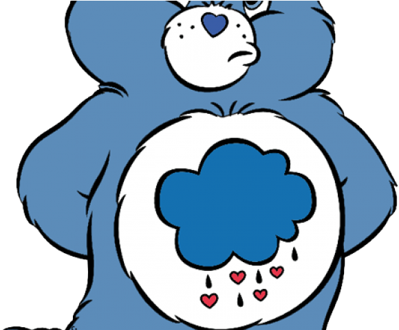 Castle Clipart Care Bears - Grumpy Care Bear Png (640x480), Png Download
