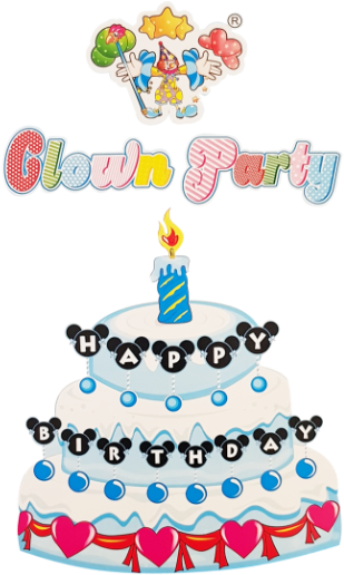 Mickey Mouse Cake Topper - Birthday Party (600x600), Png Download