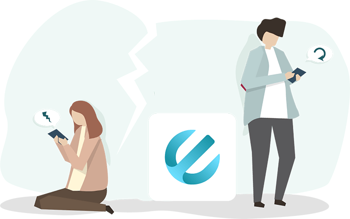 Broken Android Data Extraction - Broken Heart Animation (700x439), Png Download