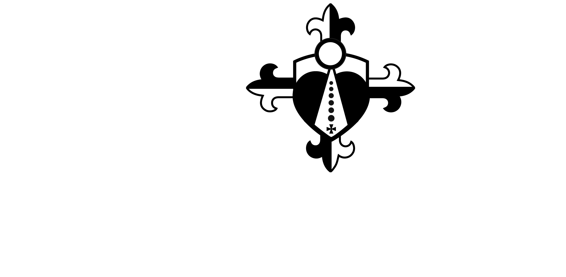 Logo Vertical Color Sobre Fondo Negro - Cartoon (2481x1240), Png Download