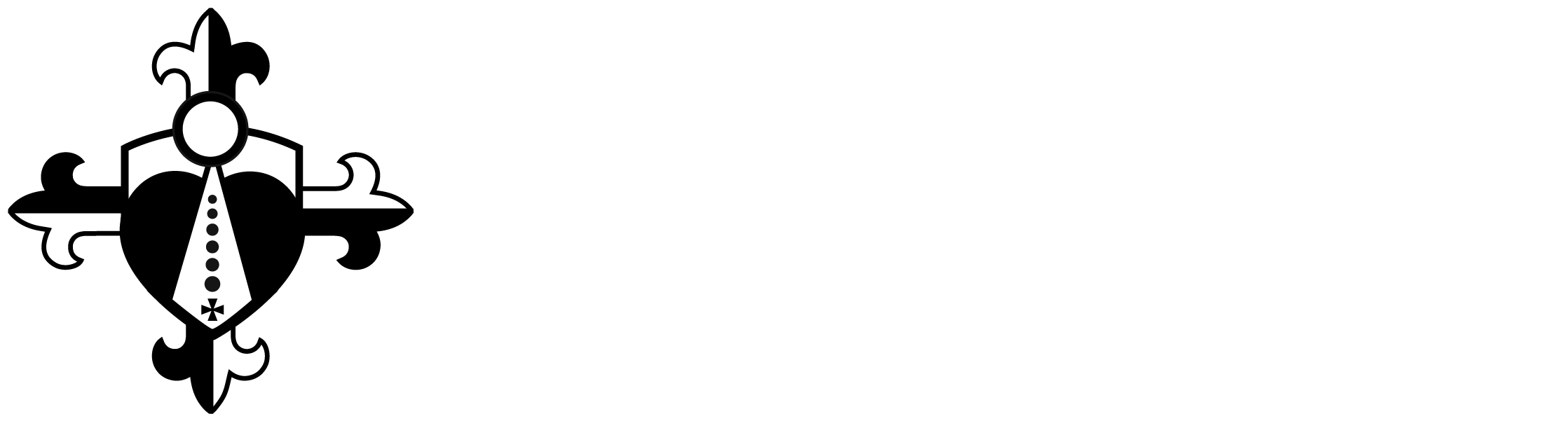 Logo Horizontal Color Sobre Fondo Negro - Silhouette (2455x915), Png Download