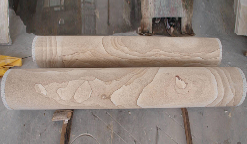 Grey Wood Vein Marble Stone Roman Column Cladding China - Plywood (800x800), Png Download