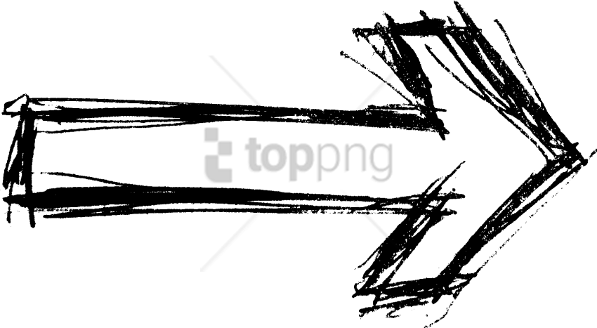 Free Png Arrow Drawn Png Image With Transparent Background - Arrow Drawing Icon Png (850x467), Png Download