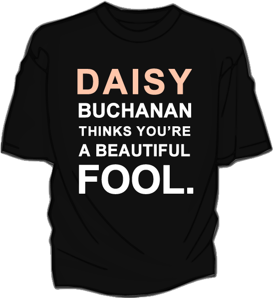 John Green The Fault In Our Stars Tfios The Great Gatsby - Football Shirt For Sister (562x613), Png Download