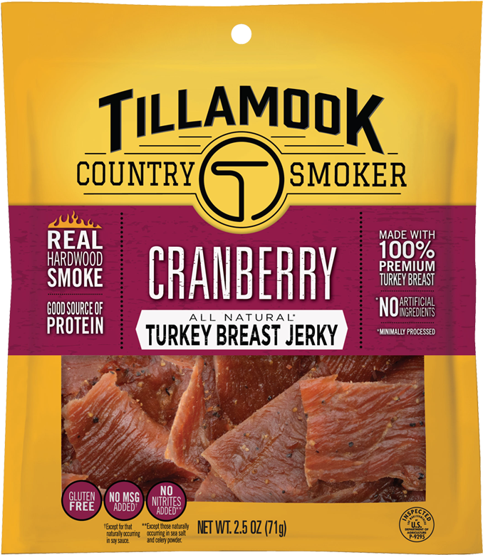 Smoke Signals - Tillamook Jerky Honey Glazed (750x1050), Png Download
