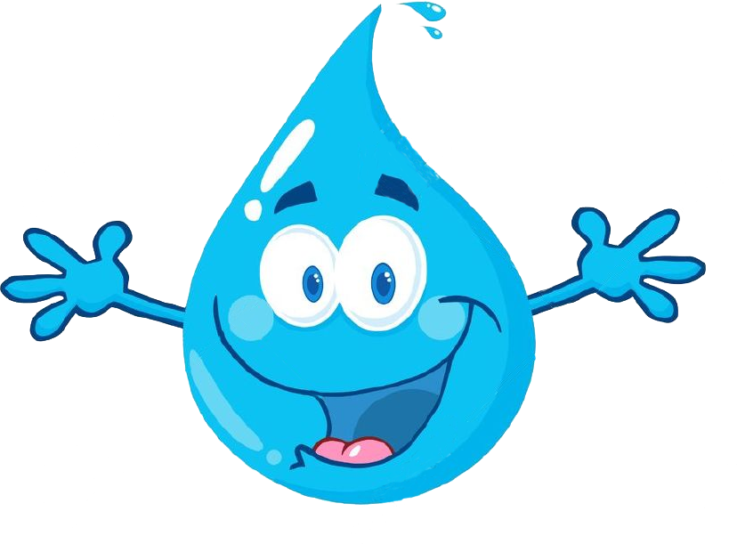 A Gotinha Plim Plim, Vivia Numa Nuvem Junto Com Milhões - Clipart Water (828x611), Png Download