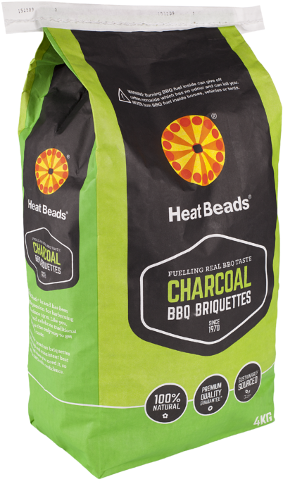 Heat Beads® Charcoal Bbq Briquettes Are A High Quality, - Kitten (487x725), Png Download