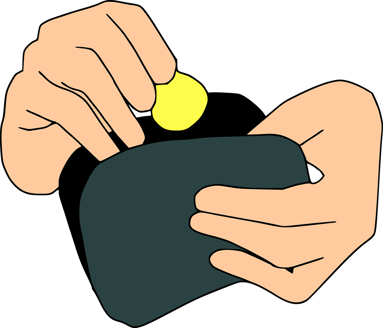 No Money Cartoon 13, Buy Clip Art - Save Money Clipart Png (1280x1097), Png Download