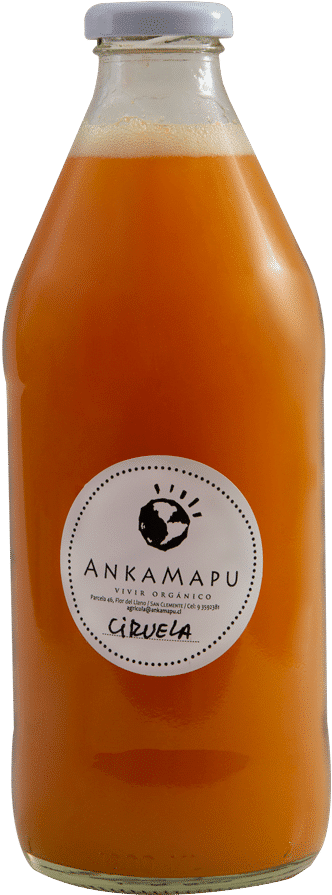 Jugo De Ciruela - Glass Bottle (1100x1100), Png Download