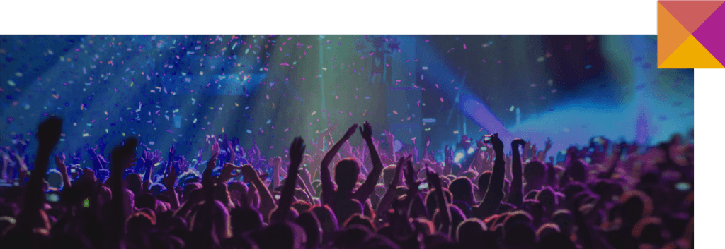 Celebrate With Sap Litmos - Crowd (1024x353), Png Download
