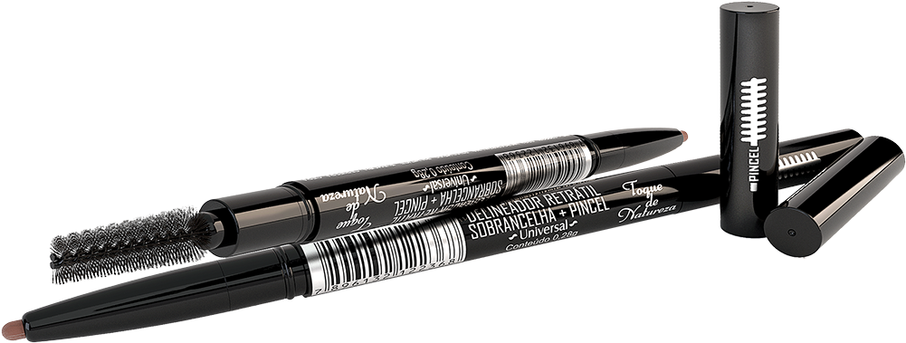 Delineador De Sobrancelhas Pincel Toque De Natureza - Eye Liner (1000x1000), Png Download