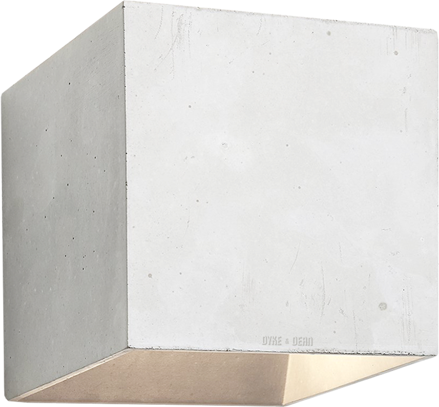 Concrete Wall Lamp Grey - Plywood (900x900), Png Download