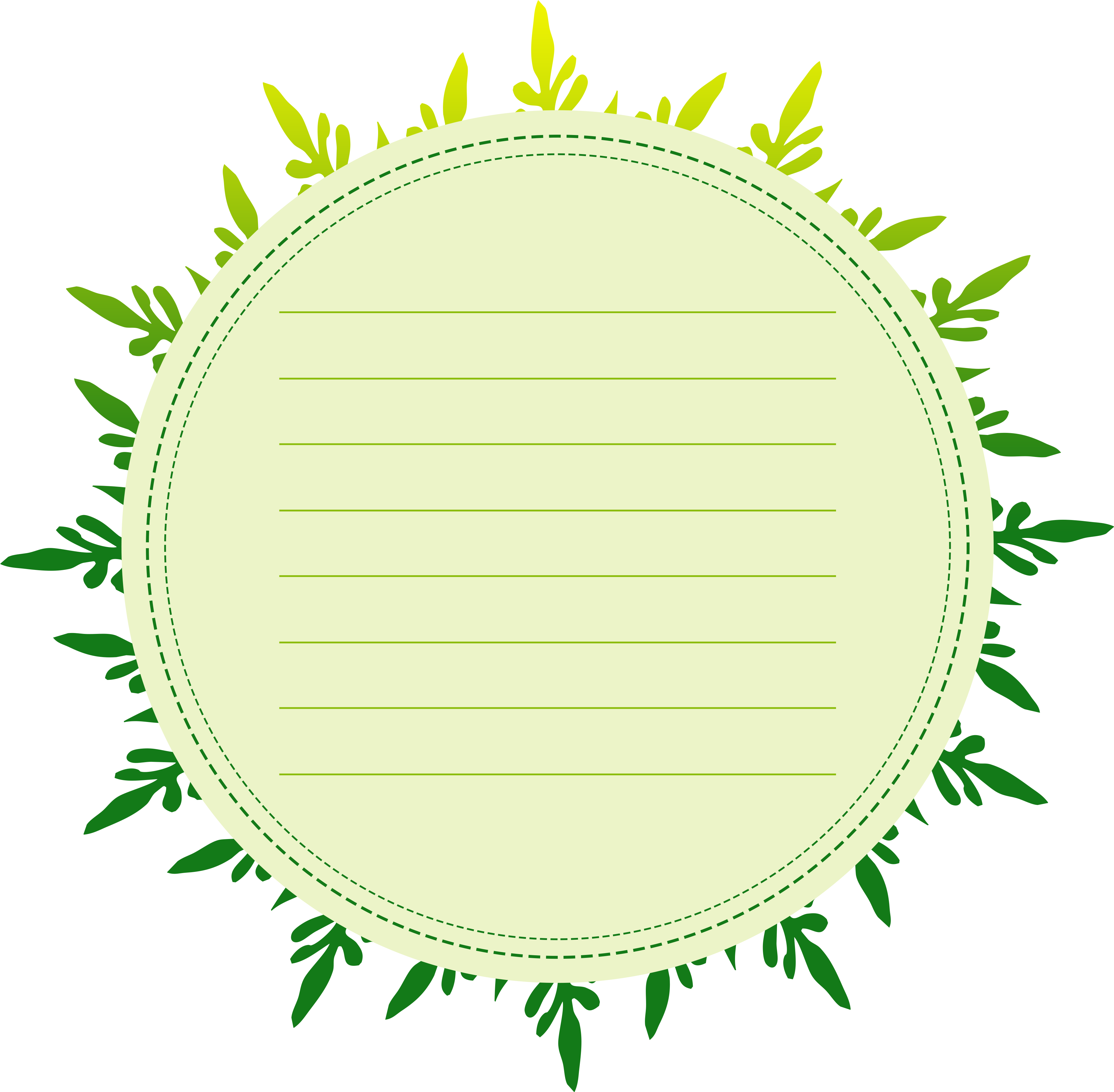 Cuadro De Texto Borde Diálogo Png Y Psd - Circle (4000x4000), Png Download