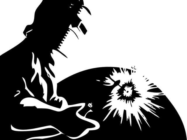 Welder Clipart Hot Work - Welding Clipart Png (640x480), Png Download