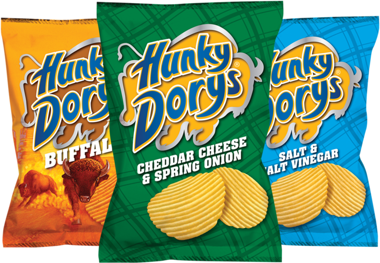 Hunky Dorys Sharing Bag Range 150g - Hunky Dory Cheese And Onion (800x800), Png Download