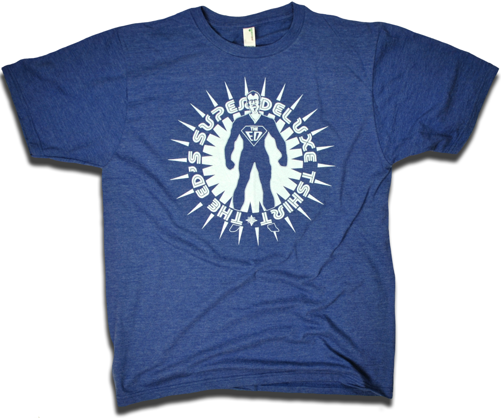 Image Of "the Ed's Super Deluxe Tshirt" By - Active Shirt (1000x836), Png Download
