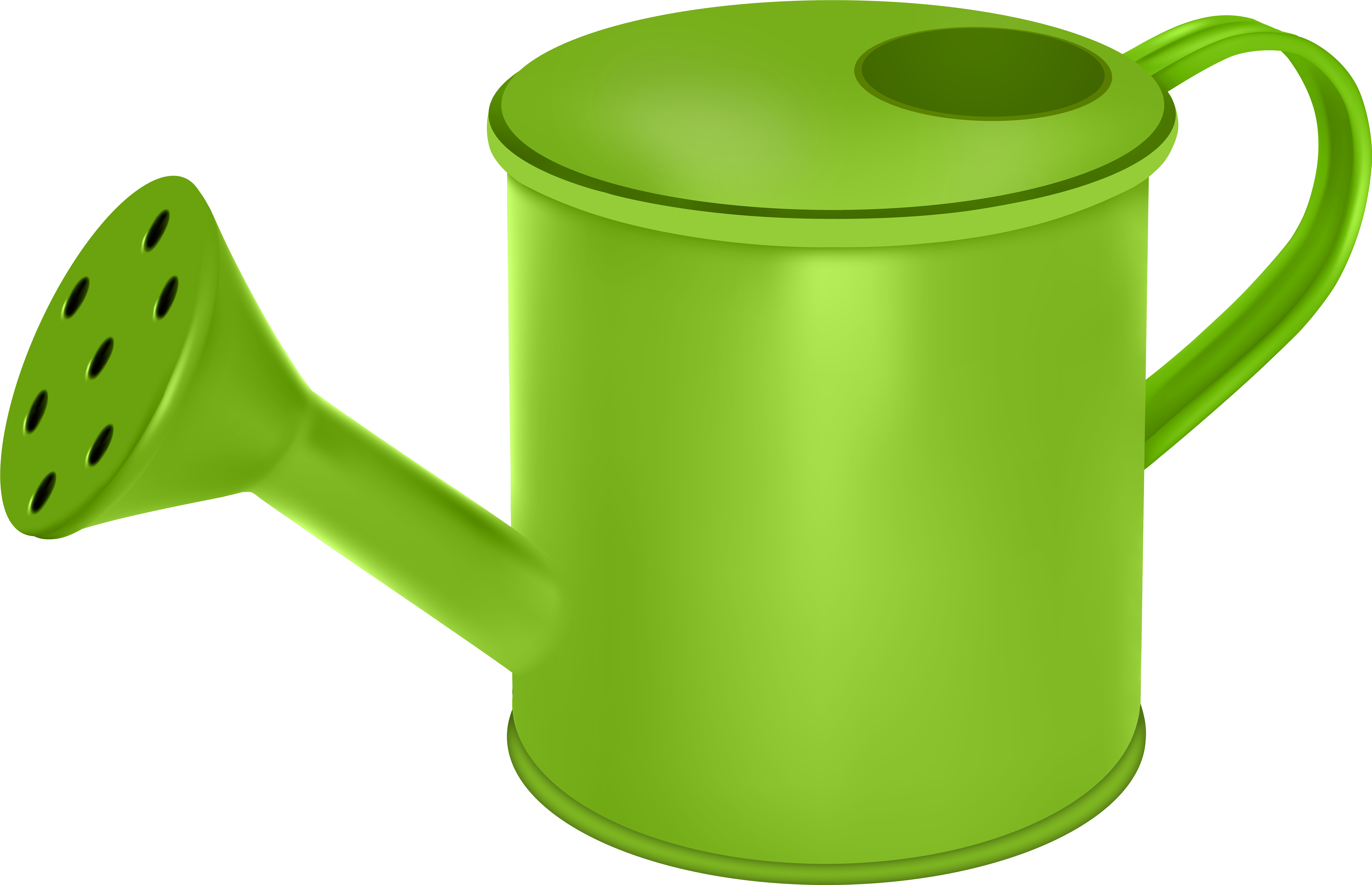 Watering Can Green Transparent Image - Watering Can (8000x5205), Png Download