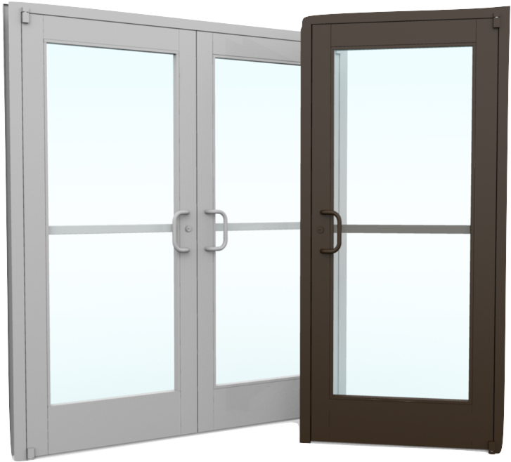 Lmi Doors - Commercial Door (798x721), Png Download