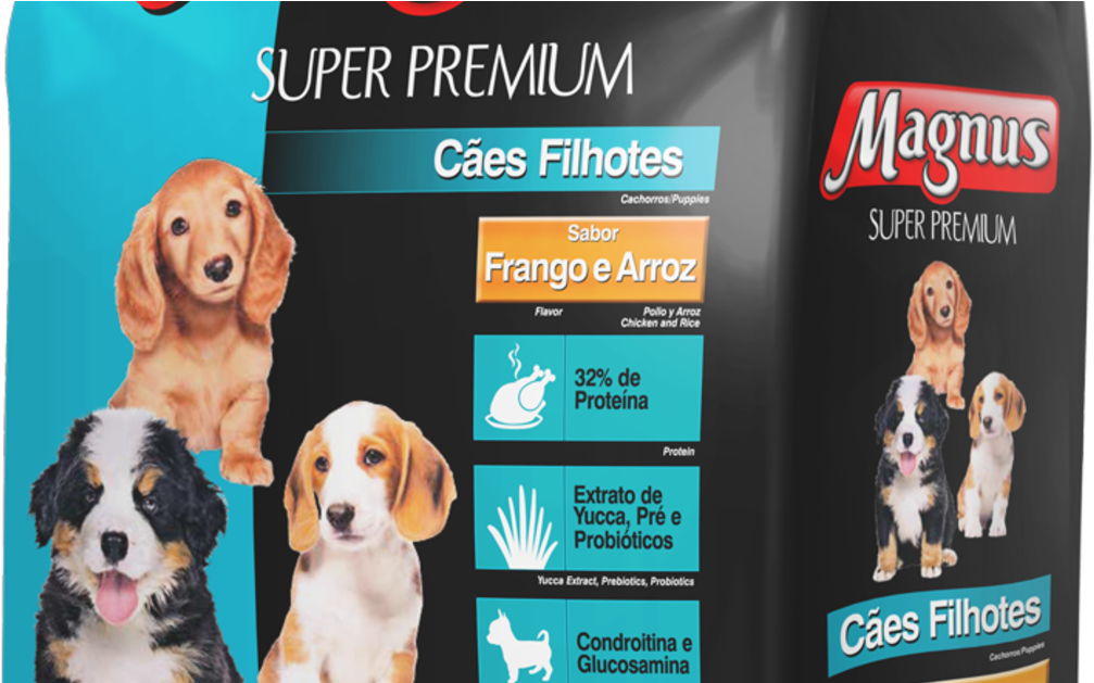Magnus Super Premium Filhote (1280x628), Png Download