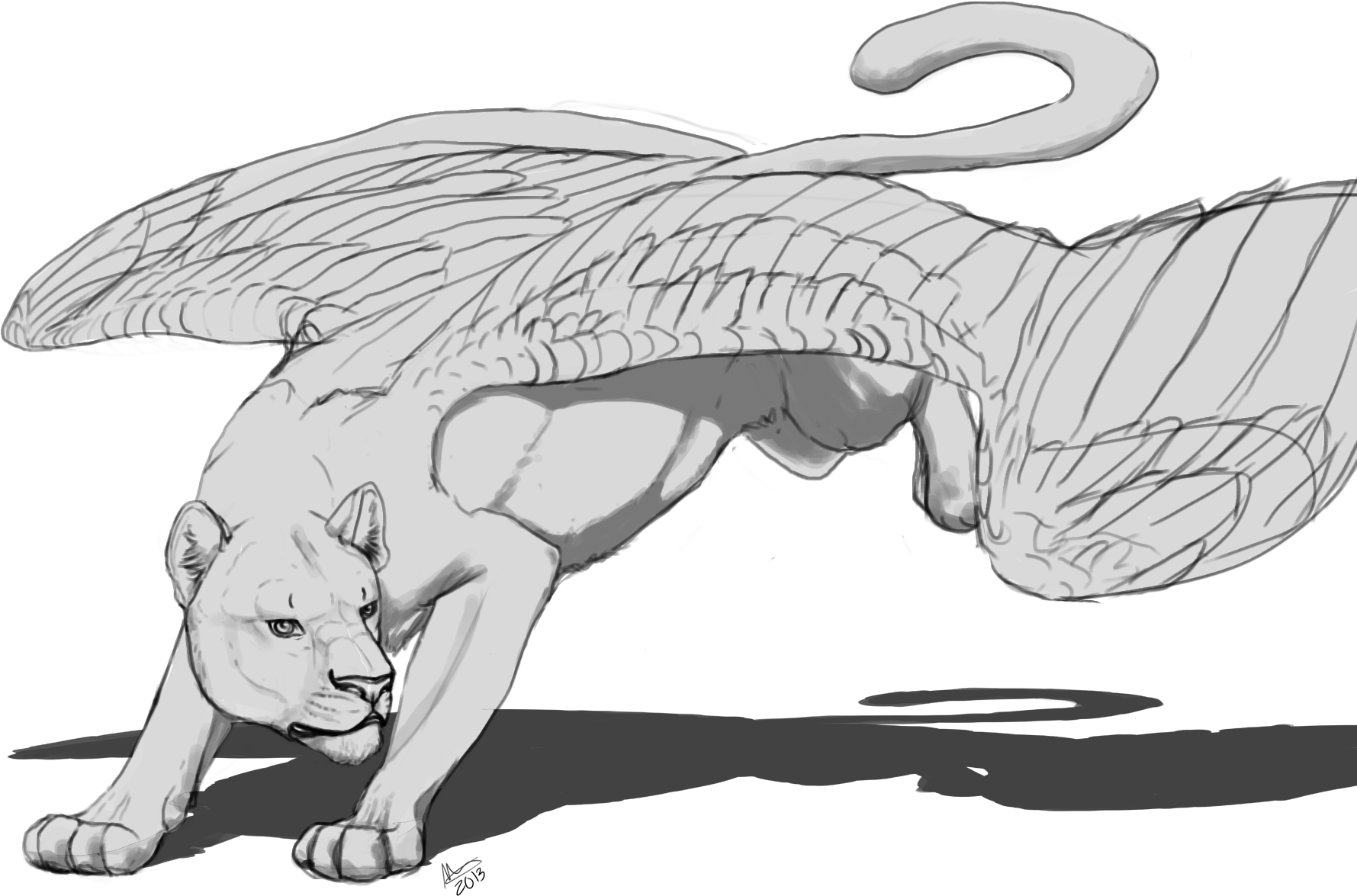 Clipart Library Free Shaded Art Download Psd File By - Shading Line Art (1983x1432), Png Download