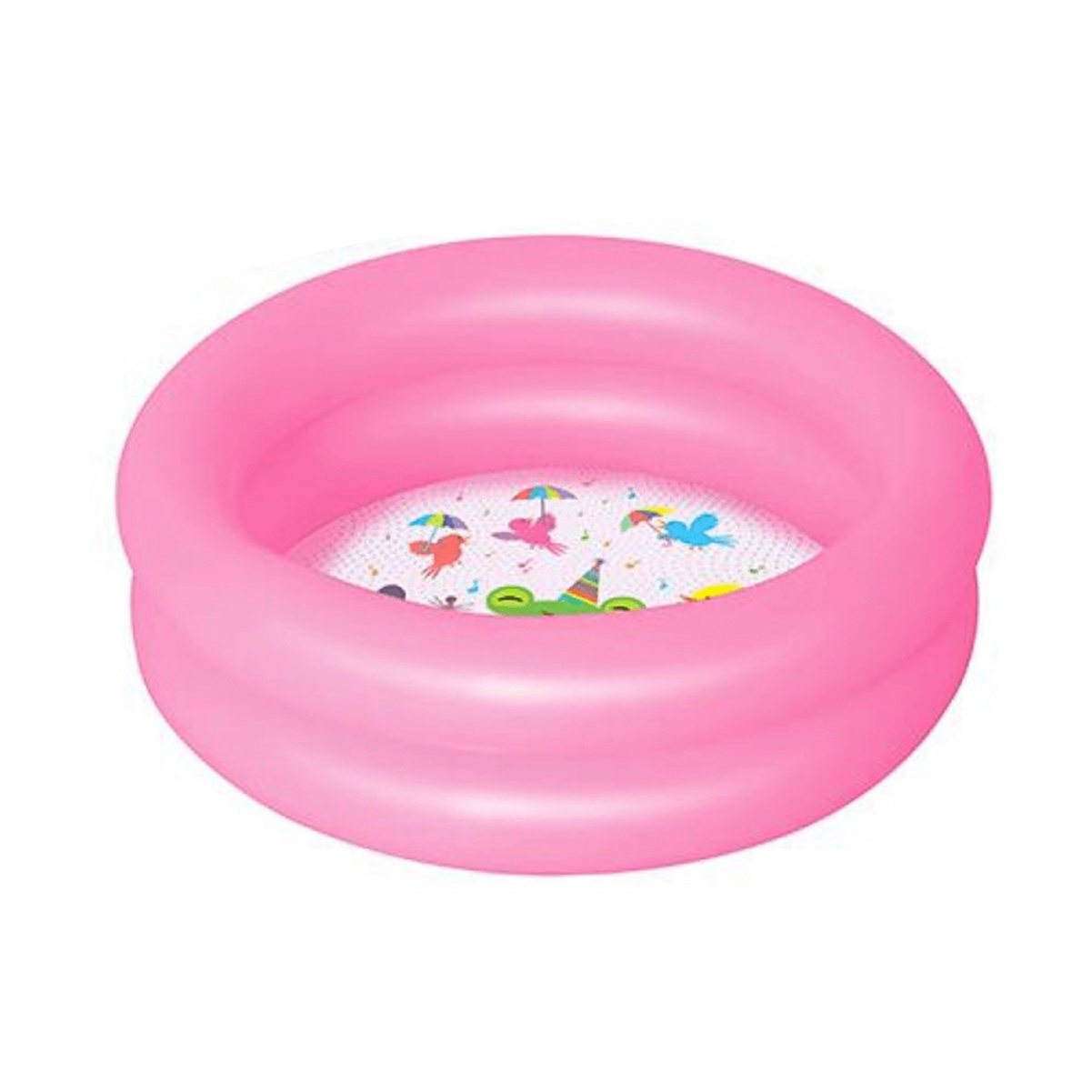 Bestway 51061 2 Halkali Renkli̇ Çocuk Havuzu Pembe - Inflatable (1200x1800), Png Download