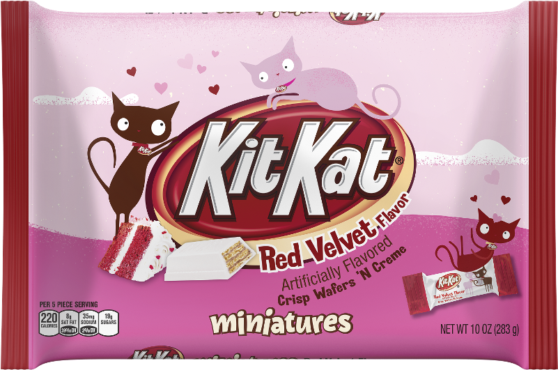 Red Velvet Kit Kat (800x800), Png Download