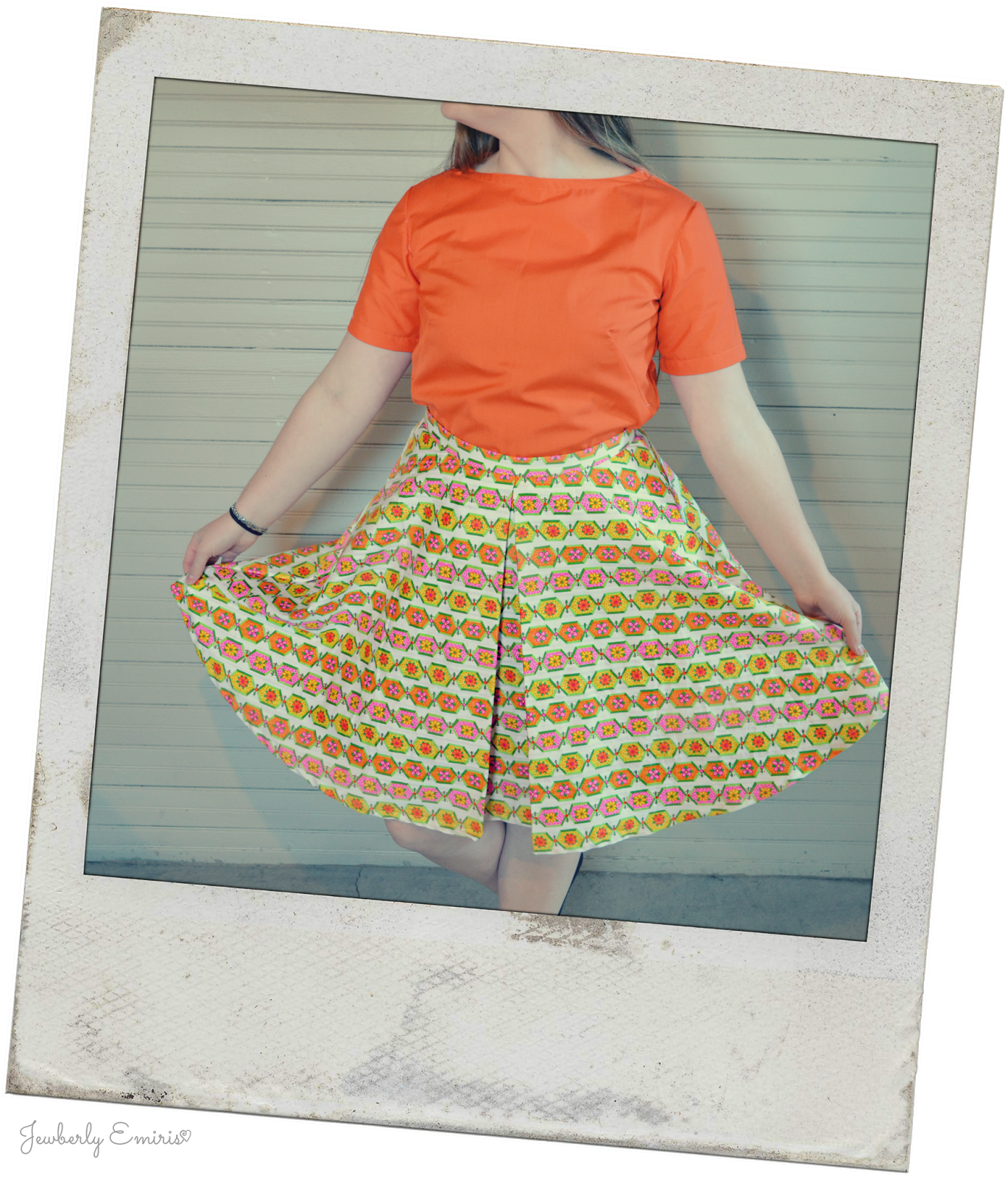 Jewberly Emiris - Lotta Jansdotter Everyday Style Skirt (1369x1600), Png Download