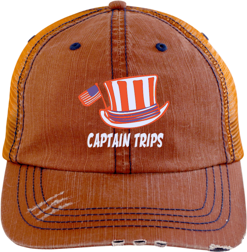 Captain Trips Trucker Cap - Hat (1024x1024), Png Download
