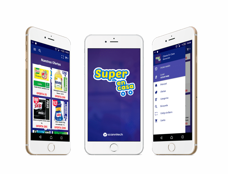 Scanntech Le Ofrece Una Aplicación Móvil Para Acercar - Smartphone (745x570), Png Download