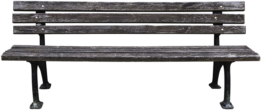 Bank, Wooden Bench, Tranquility Base, Rest, Bench, - Metal Bench Transparent Background (960x420), Png Download