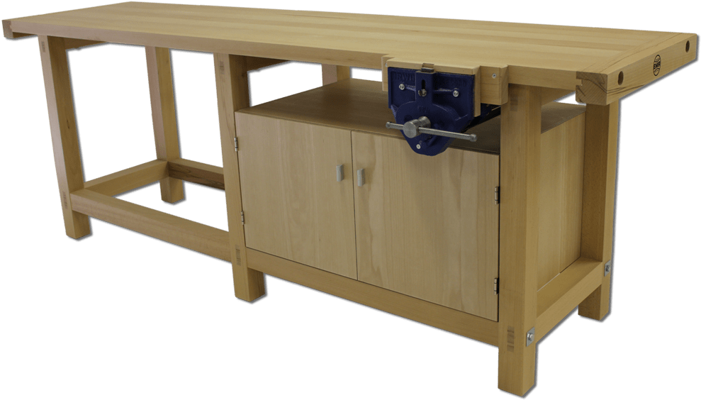 Emir General Purpose Bench With Cupboards - Art Table (1024x768), Png Download