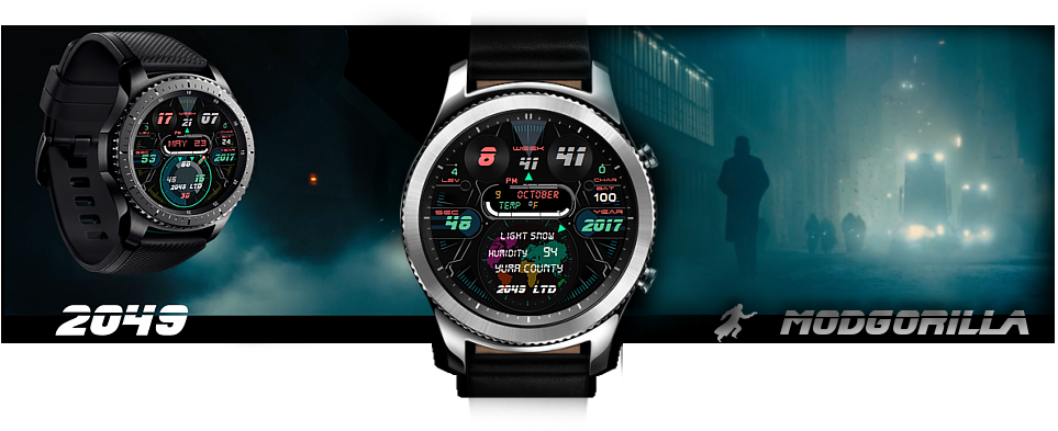 Blade Runner 2049 Watch (1020x403), Png Download