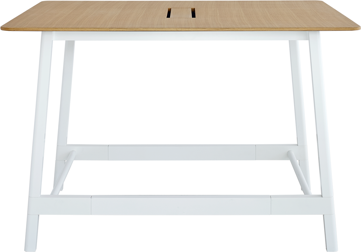 Ophelis Docks Standing Benches - Art Table (2000x1333), Png Download