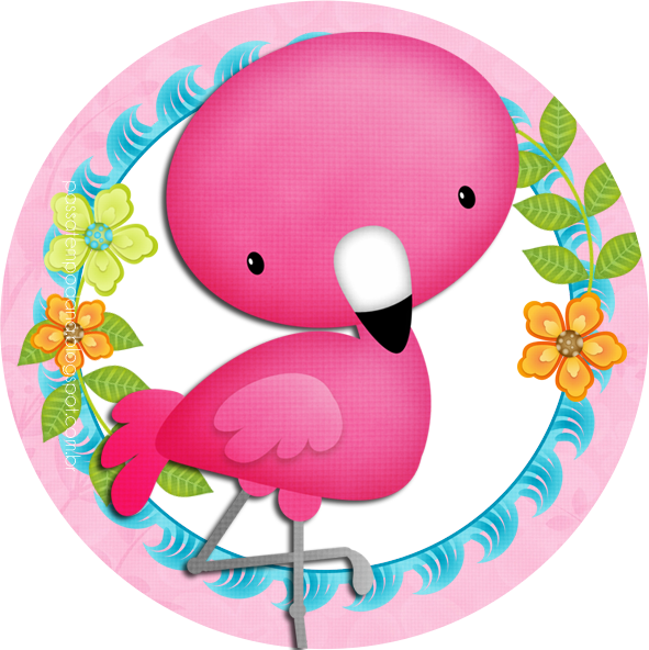 Festa Flamingo, Flamingo Birthday, Flamingo Party, - Flamingo Png Clipart Hd (591x592), Png Download