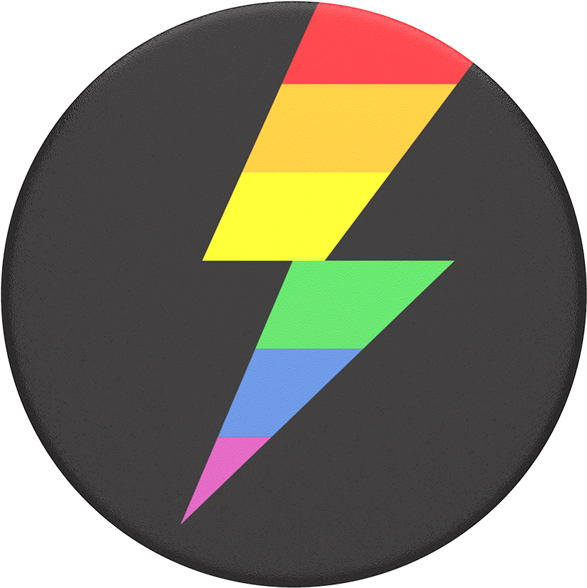 Trueno De Arcoiris, Popsockets - Circle (1000x1000), Png Download