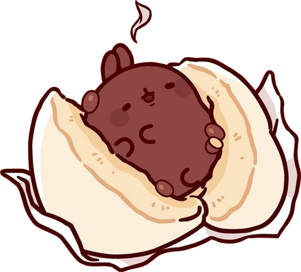 Molang Sticker (1024x924), Png Download