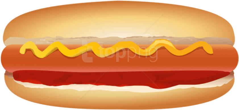 Download Hot Dog Transparent Clipart Png Photo - Coney Island Hot Dog (850x389), Png Download