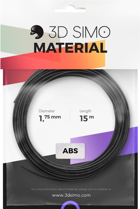 Abs Packs - 3d Printing Filament (760x859), Png Download