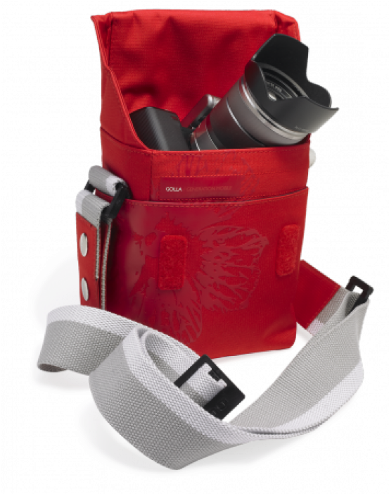 Golla Quinn Red Camera Bag - Belt (700x700), Png Download