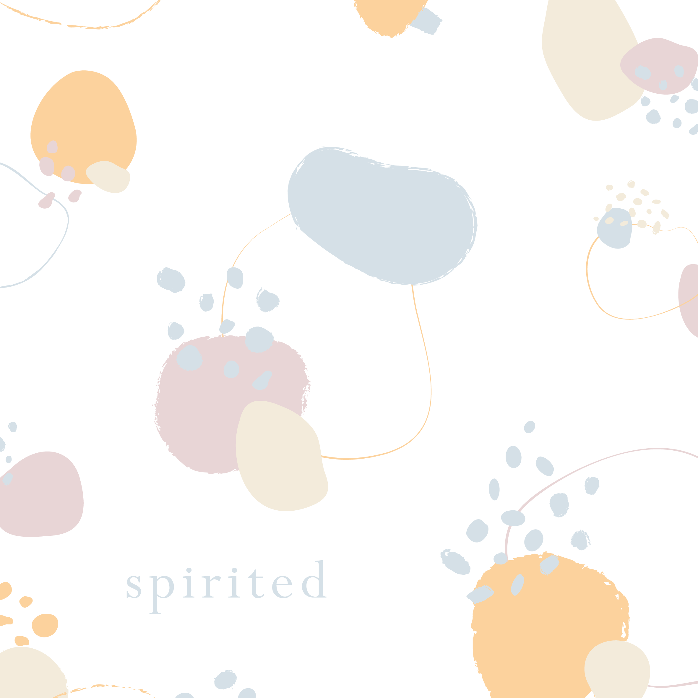 July Studio - Spirited - Illustration (2362x2362), Png Download