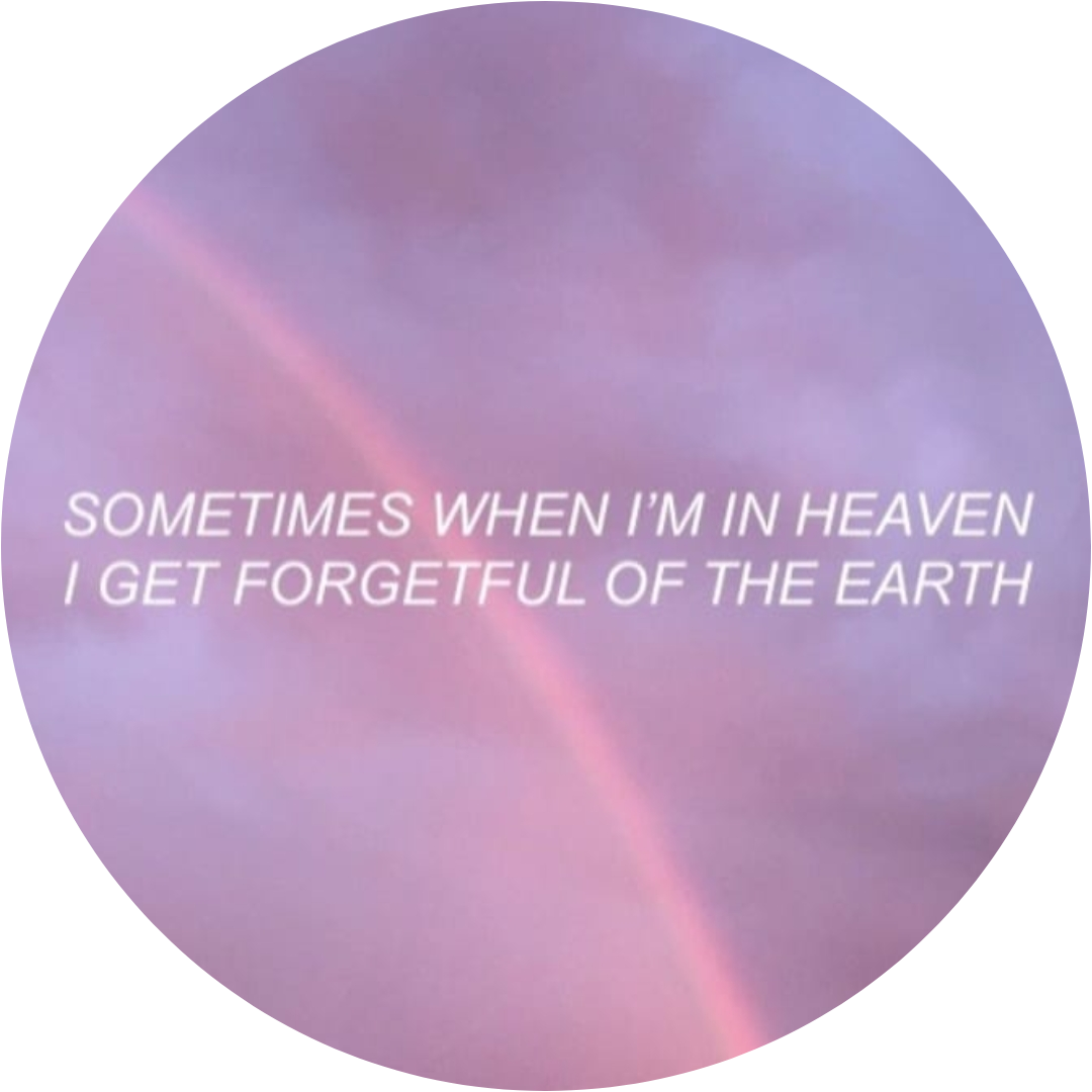 Tumblr Aesthetic Icon Circle Iconic Icons Quote Quotes - Aqui Voce Pode (1080x1080), Png Download