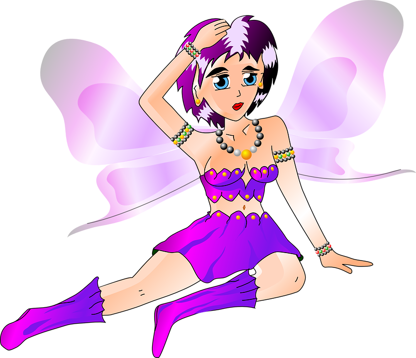 Elf Clipart Purple - Elf (837x720), Png Download