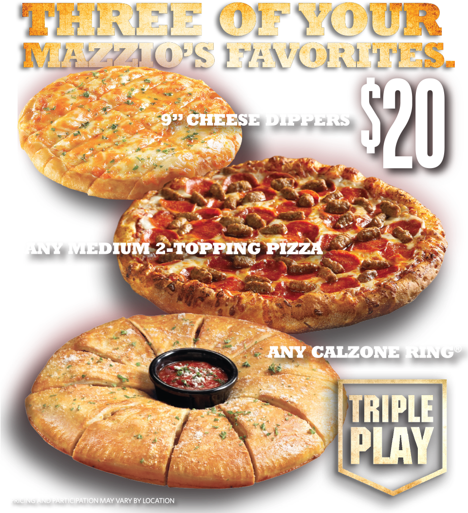 Three Of Your Mazzio's Favorites - Bread (960x1091), Png Download