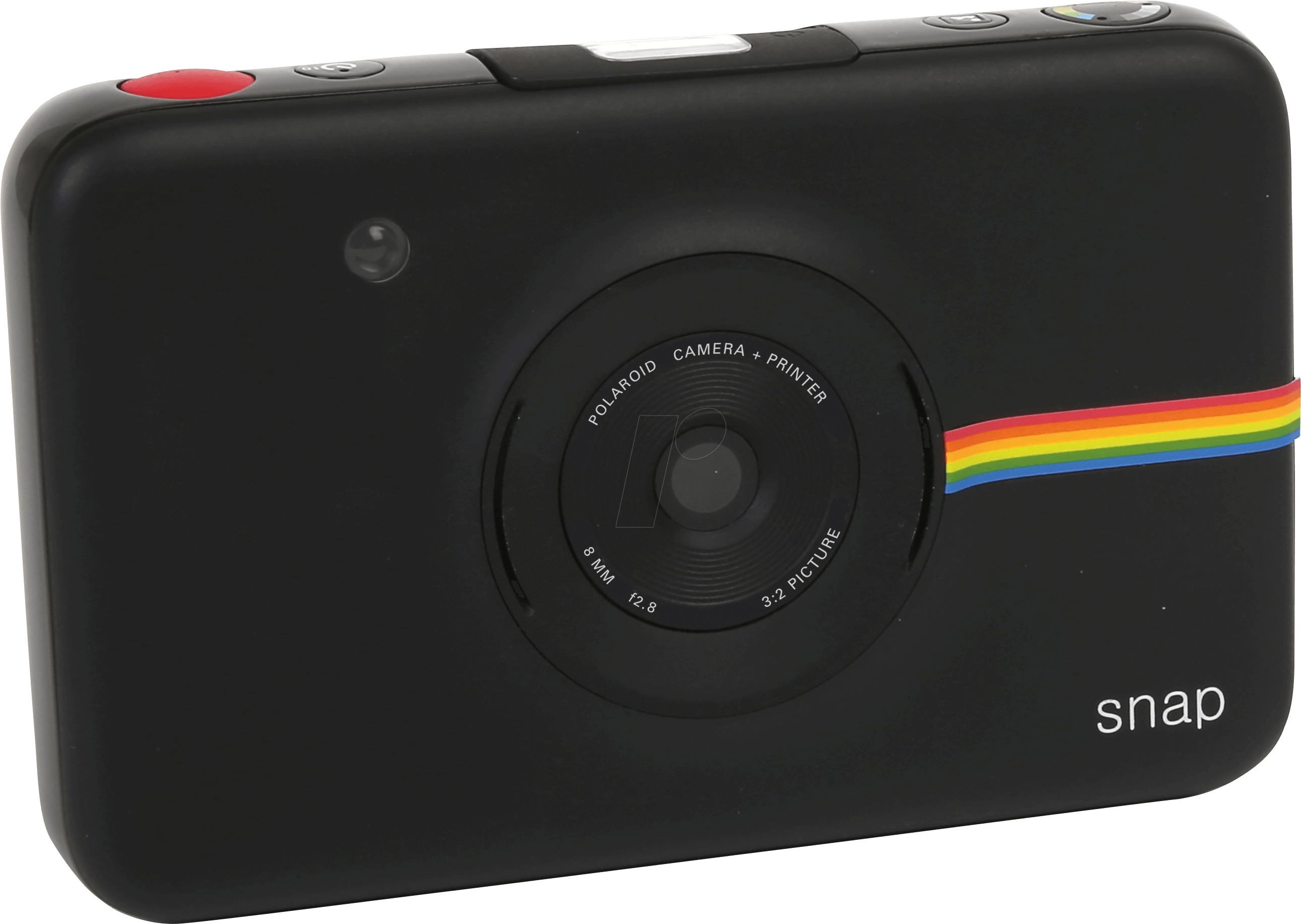 Instant Digital Camera, Black Polaroid Polsp01b - Point-and-shoot Camera (2680x1896), Png Download