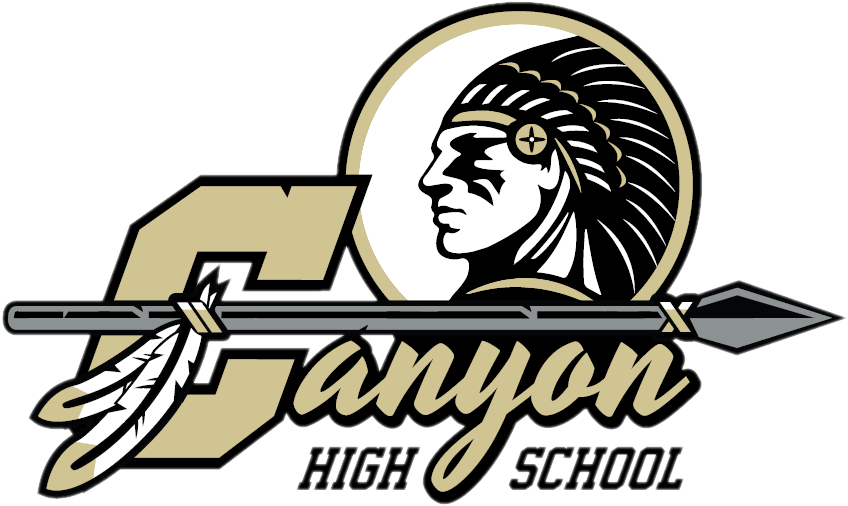 Canyon/anaheim Comanche - Canyon High School Comanches (848x506), Png Download