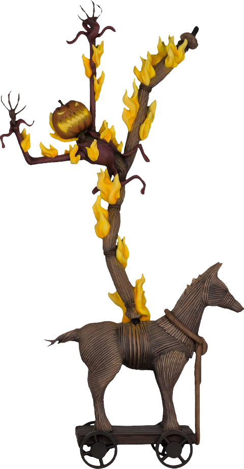 Enesco, Llc Jack As The Pumpkin King Figurine - The Nightmare Before Christmas (480x920), Png Download