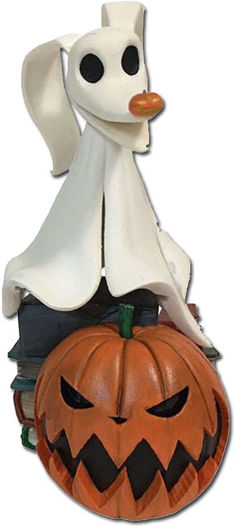 Dst, Nightmare Before Christmas Silver Anniversary, - Nightmare Before Christmas Zero Bust (788x804), Png Download