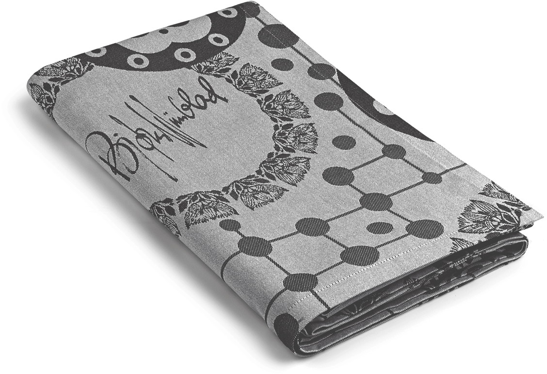 Circles Damask Tablecloth Grey Cm Circle - Bjørn Wiinblad Dug (1200x1200), Png Download